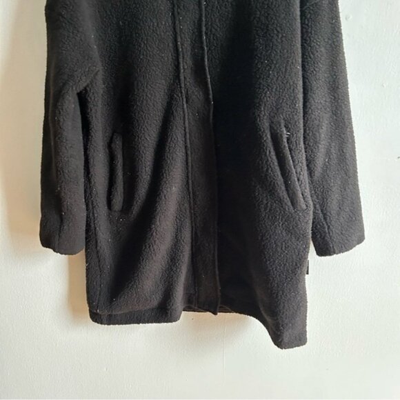 Vallier Sz M Valby Black Sherpa Coat - Picture 6 of 13